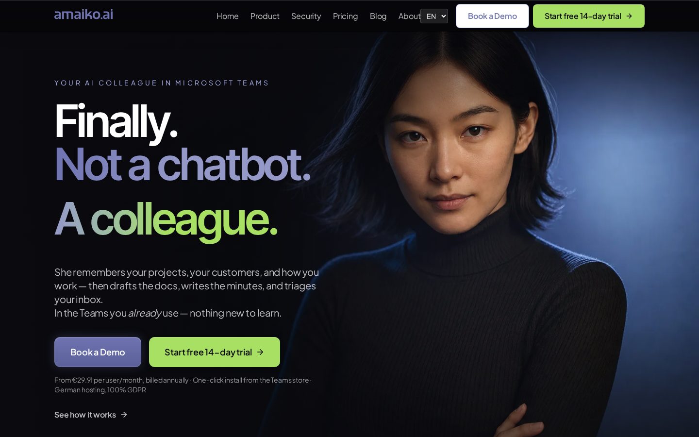 amaiko Homepage