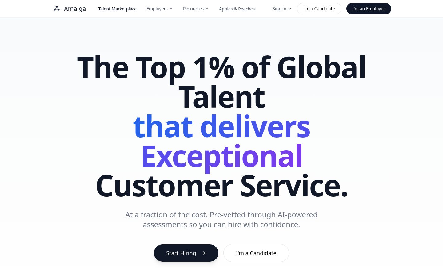 Amalga Homepage