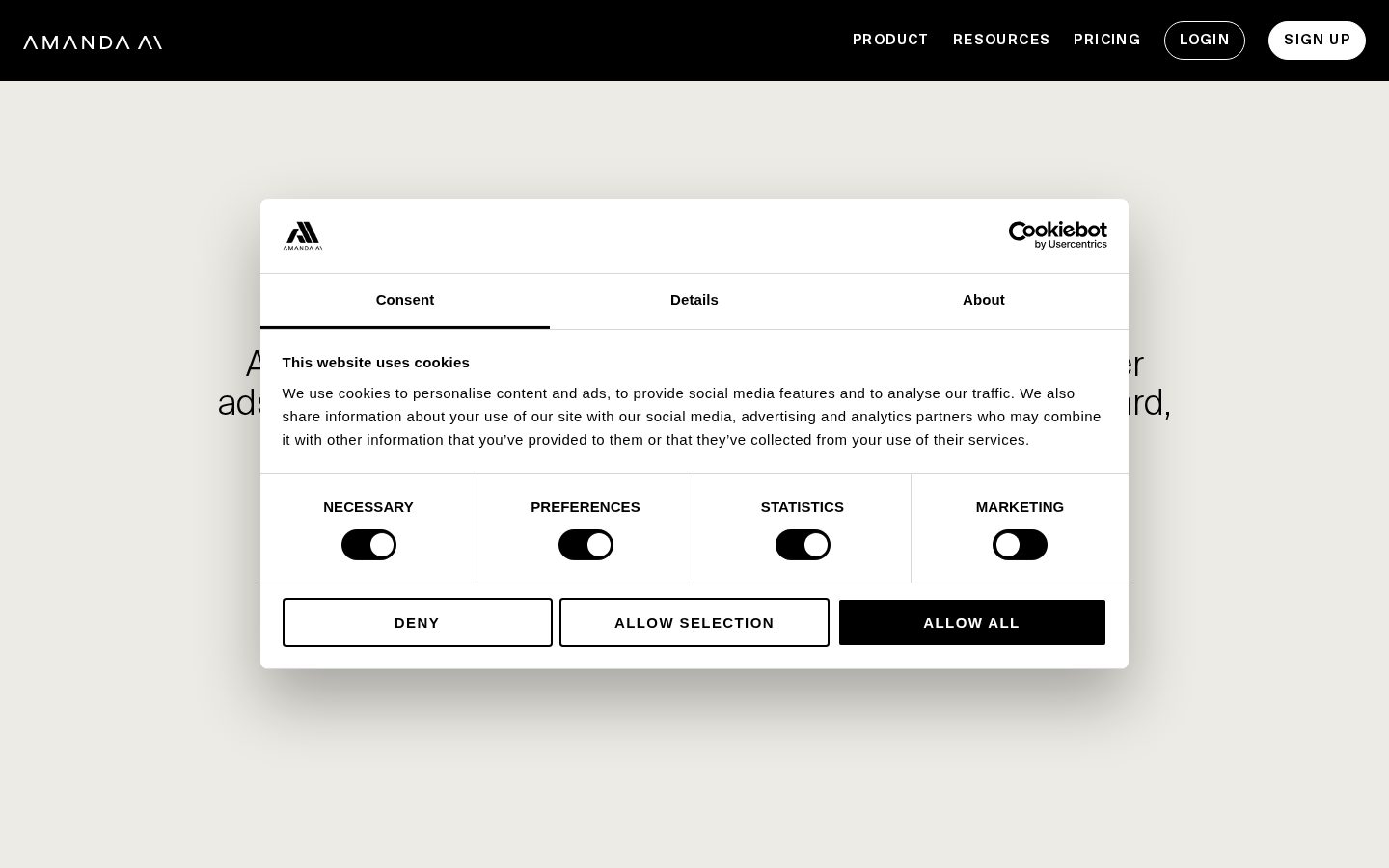 Amanda AI Pricing