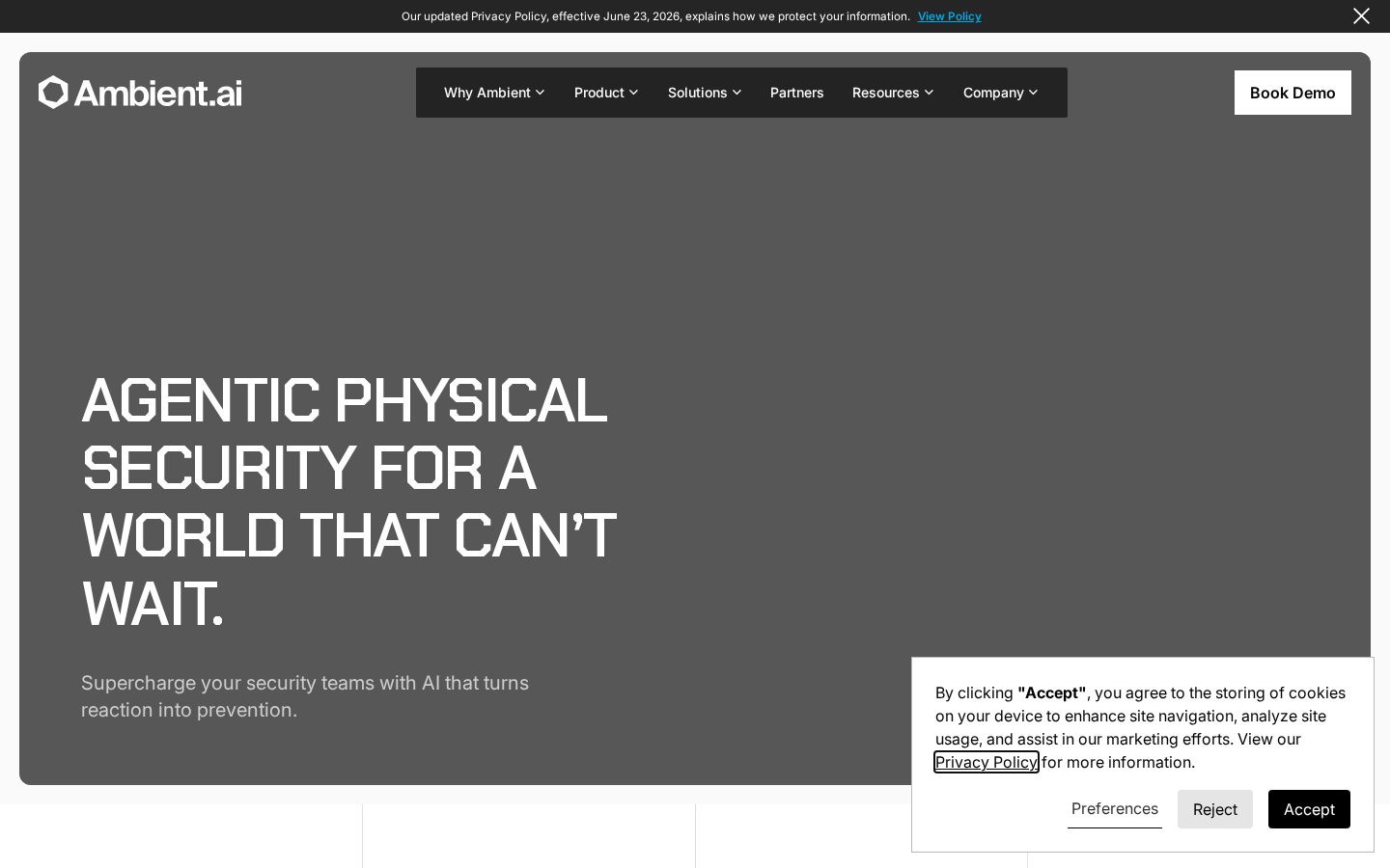 Ambient Homepage