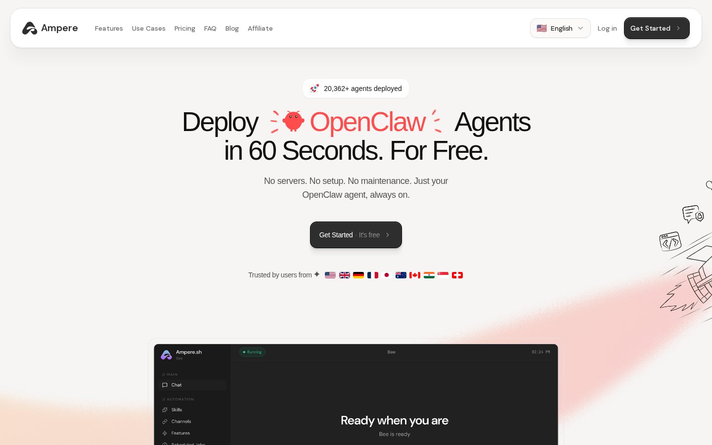 Ampere Homepage