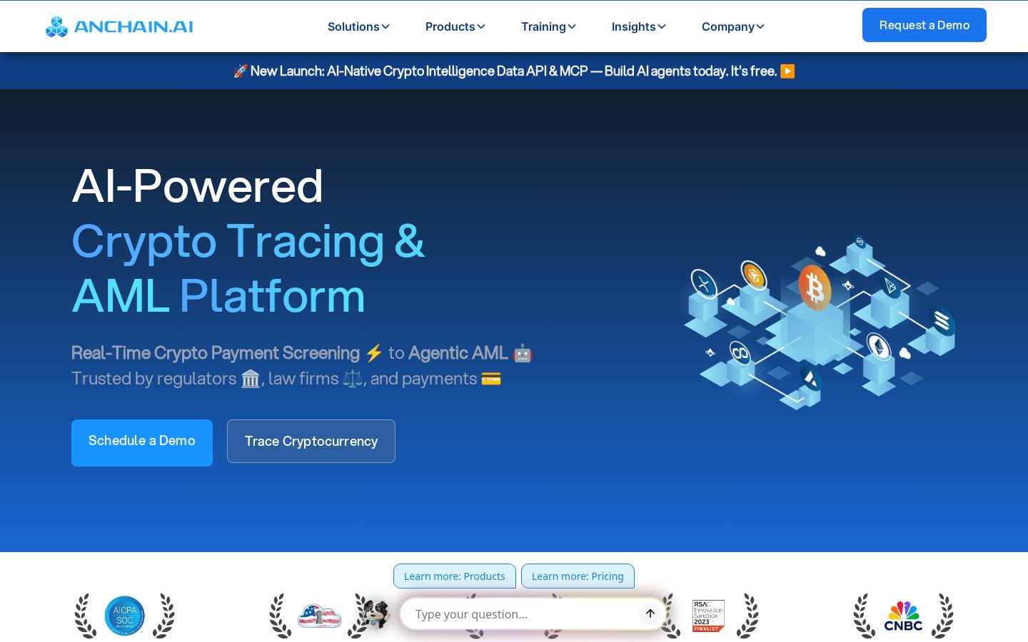 AnChain.AI Homepage