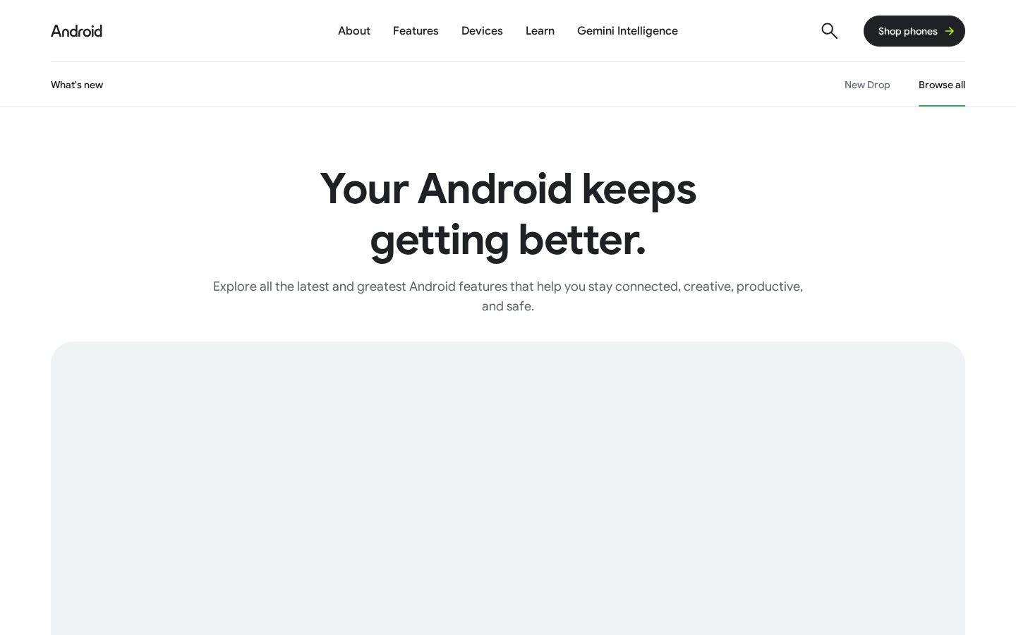 Android 17 Homepage