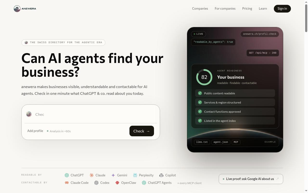 anewera Homepage
