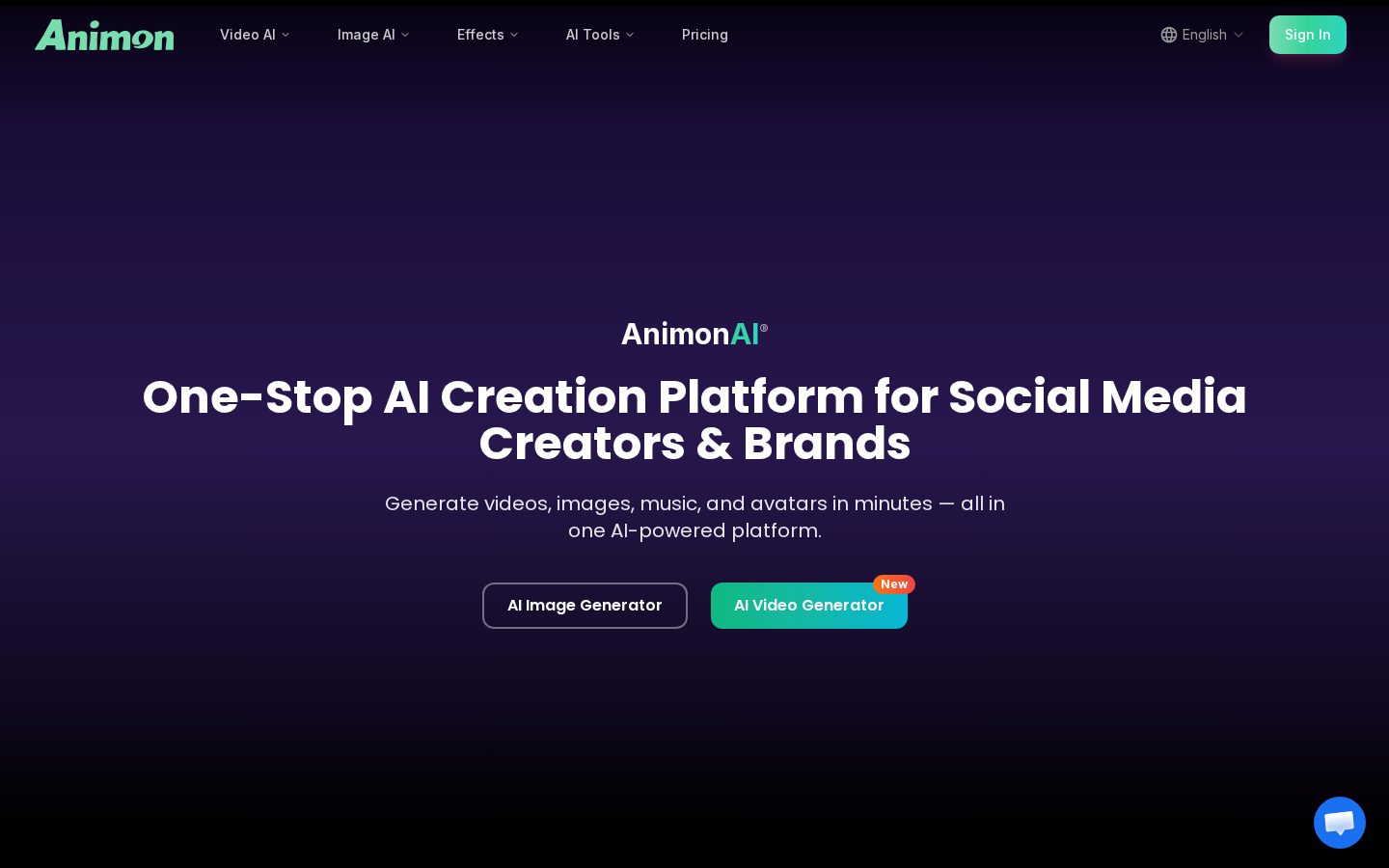Animon Homepage