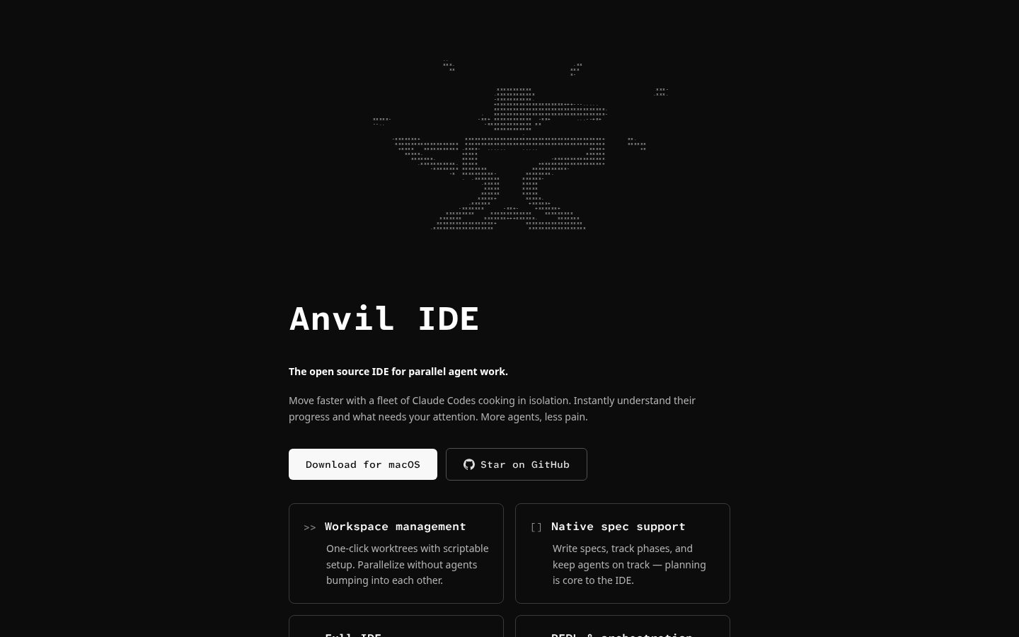 Anvil Homepage