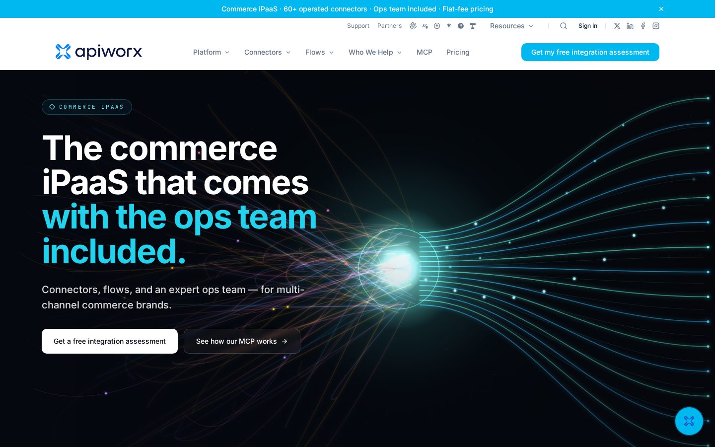 APIWORX Integration Services Homepage