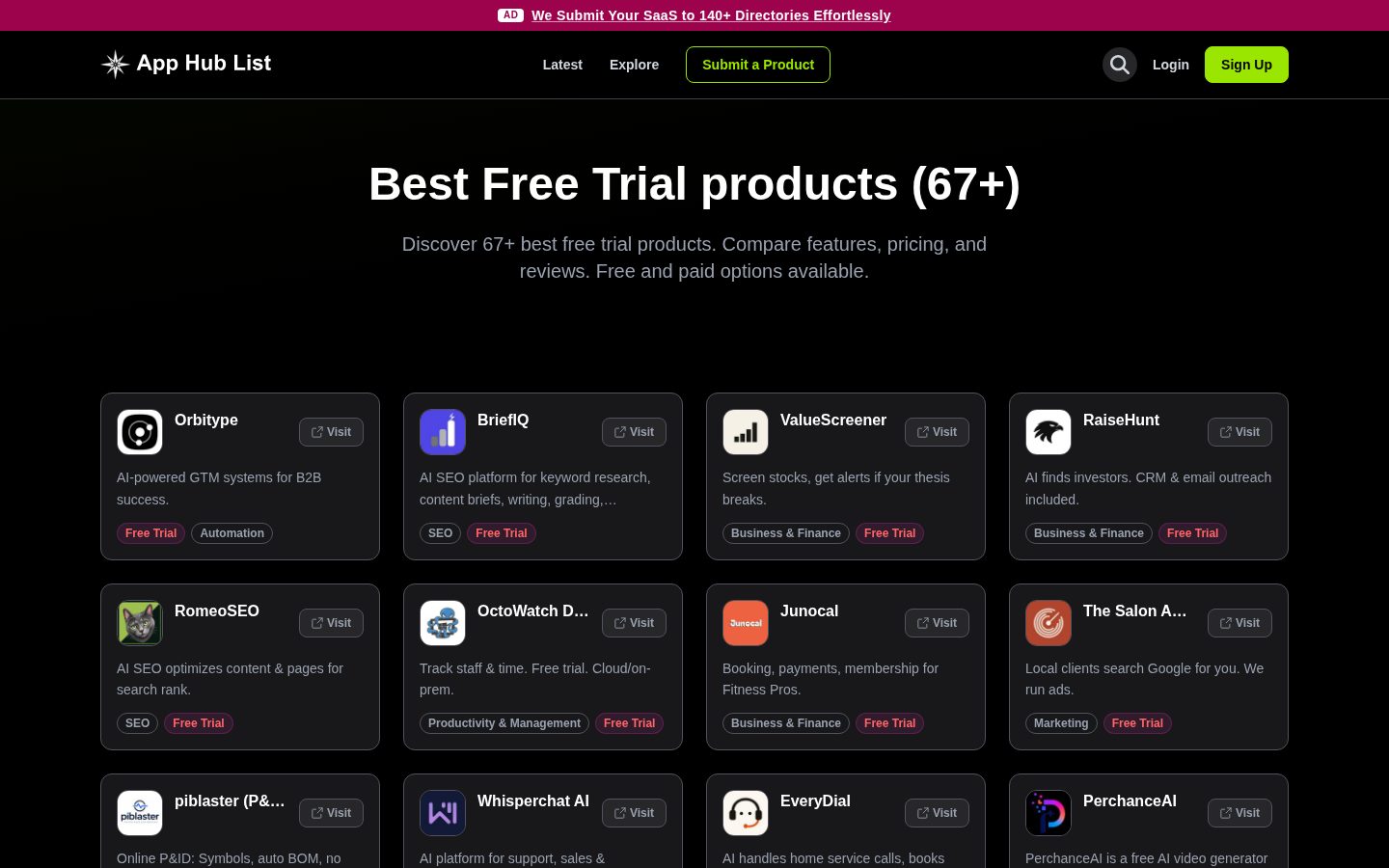 App Hub List Pricing