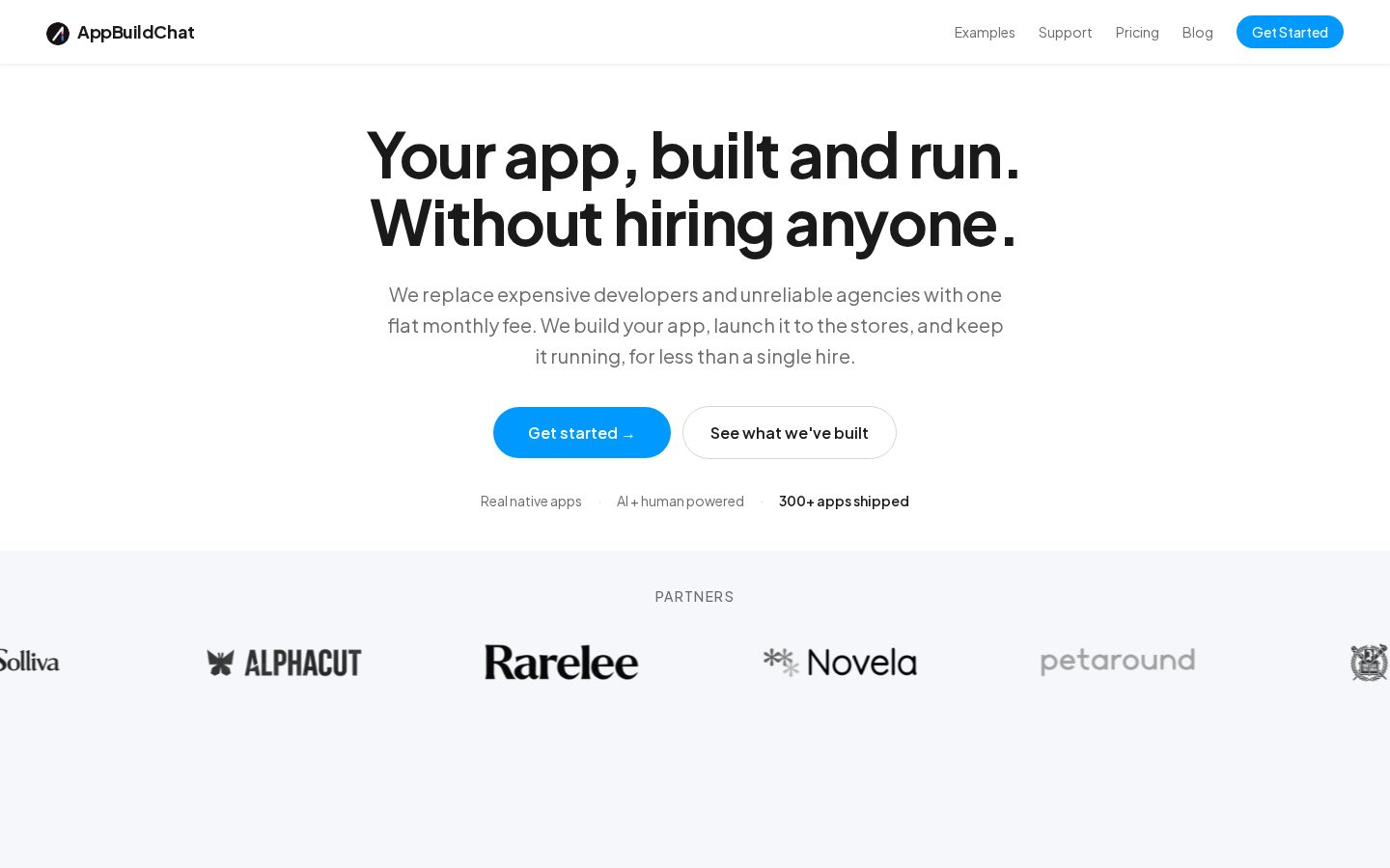 Appbuildchat Homepage