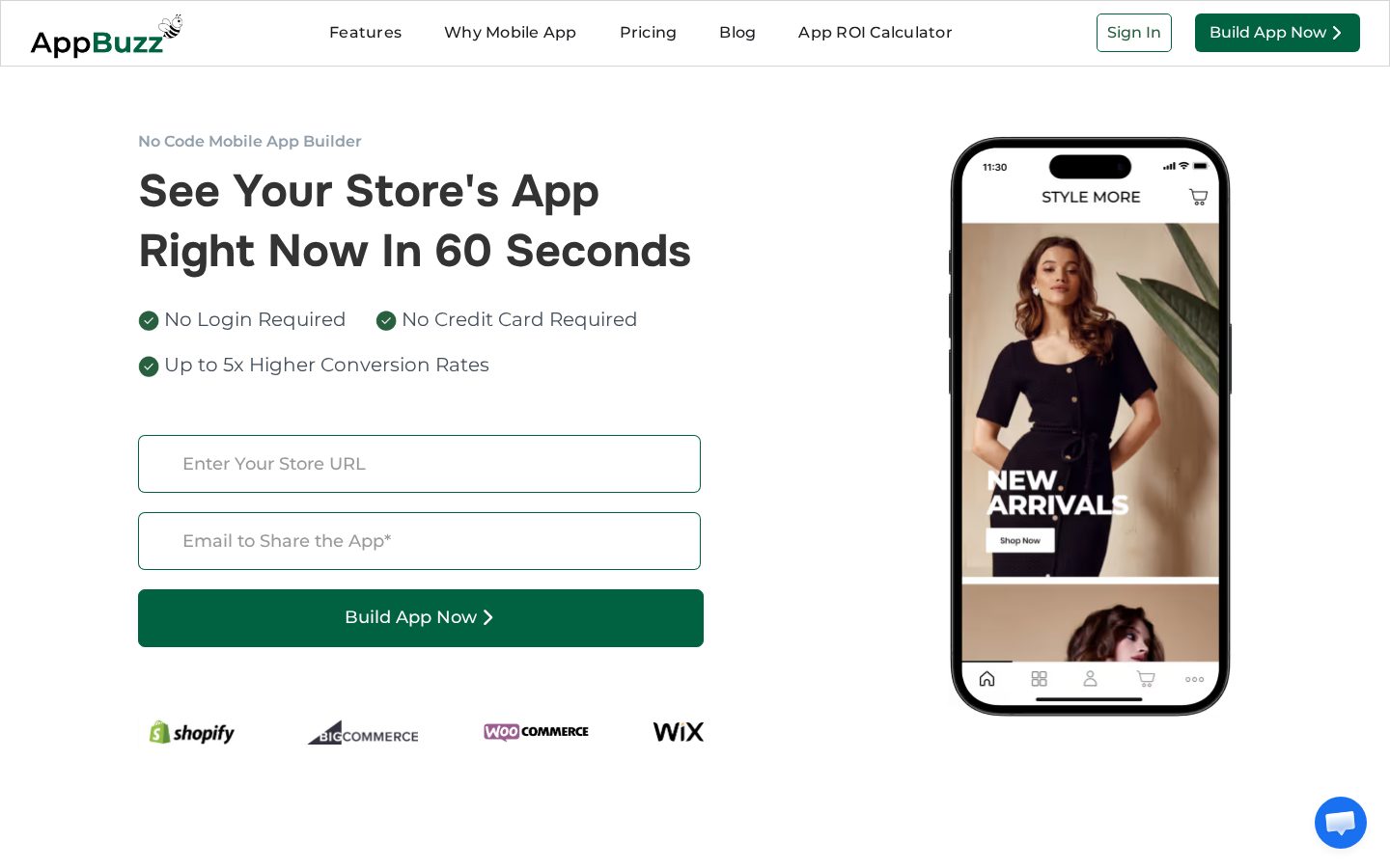 AppBuzz Homepage