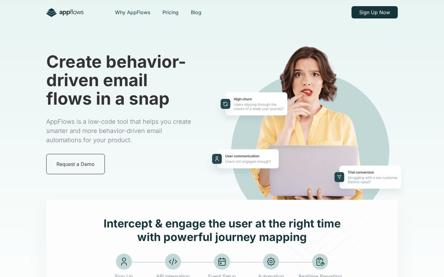 AppFlows Homepage