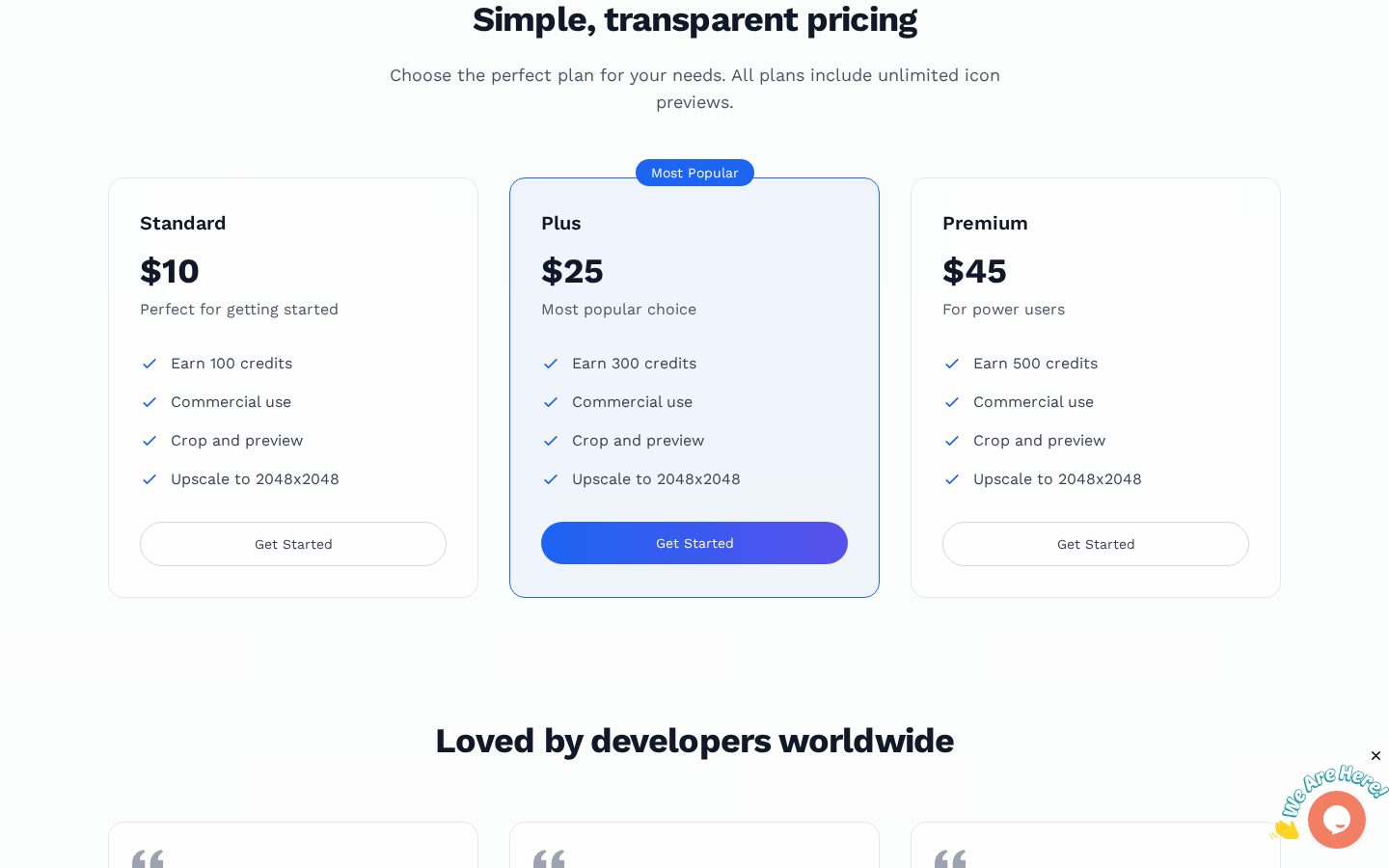 AppIcons AI Pricing