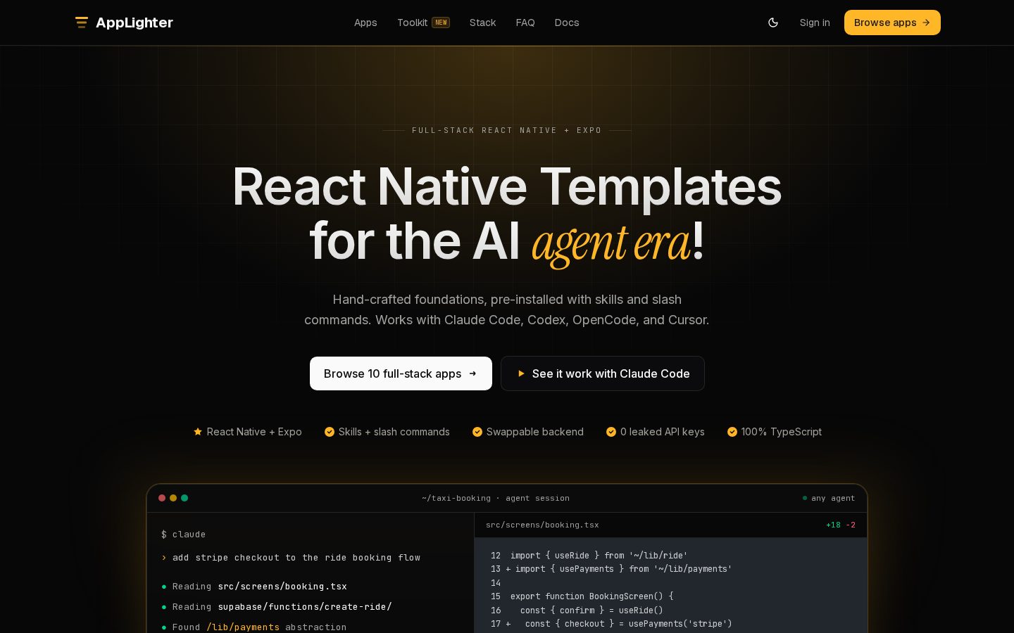 AppLighter Homepage