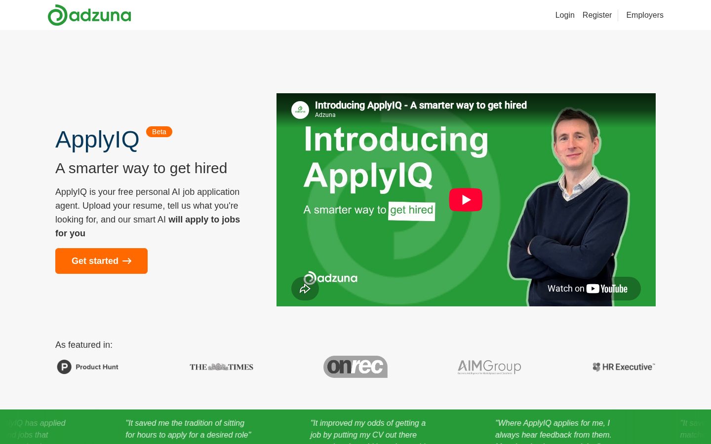 ApplyIQ Homepage