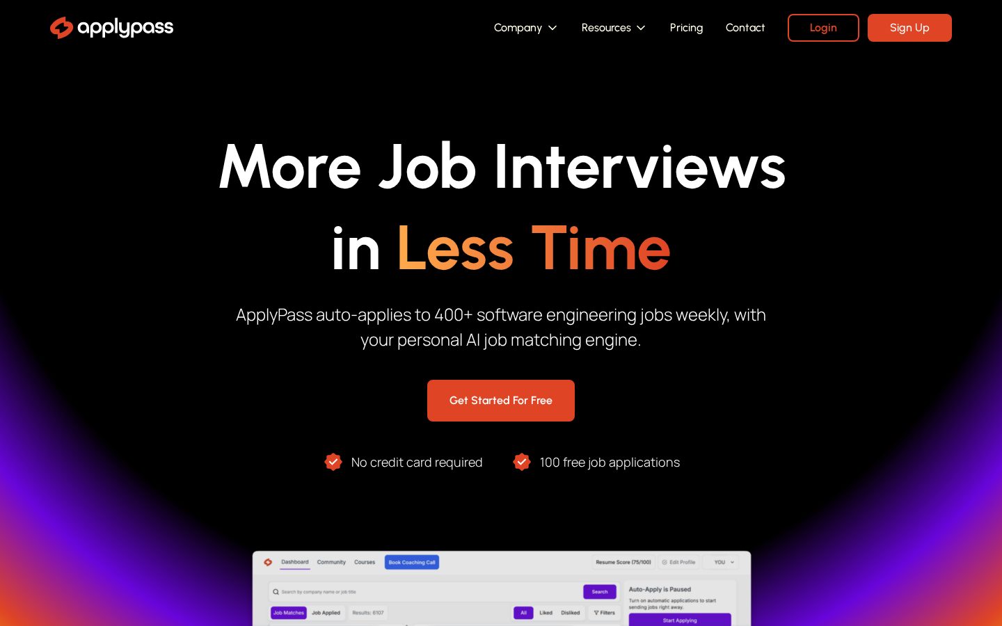 ApplyPass Homepage