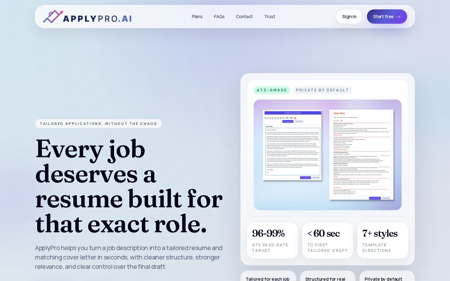 ApplyPro Homepage