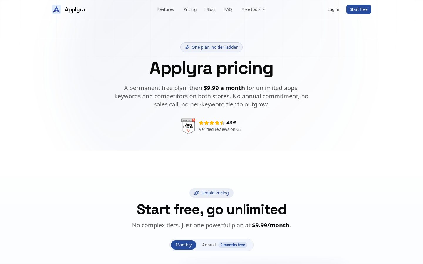 Applyra Pricing