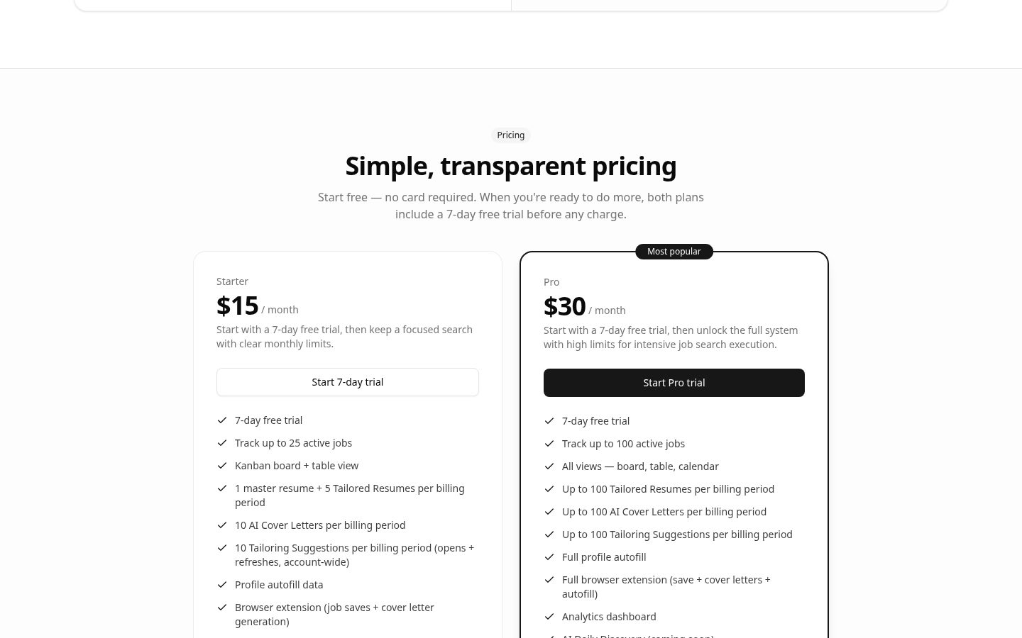 ApplyX Pricing