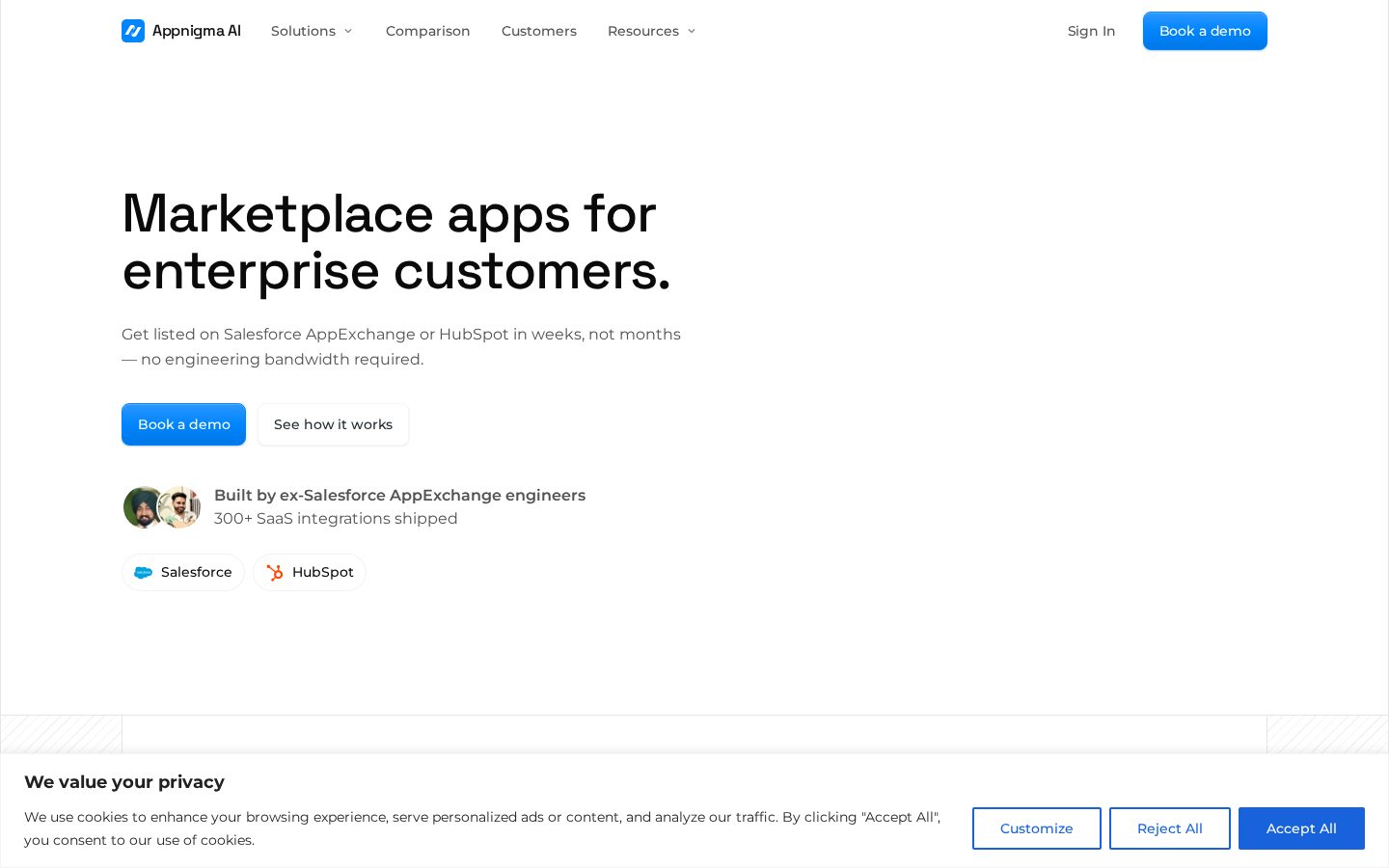 Appnigma Homepage