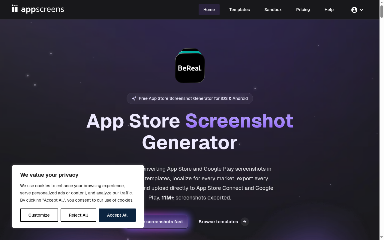 Homepage