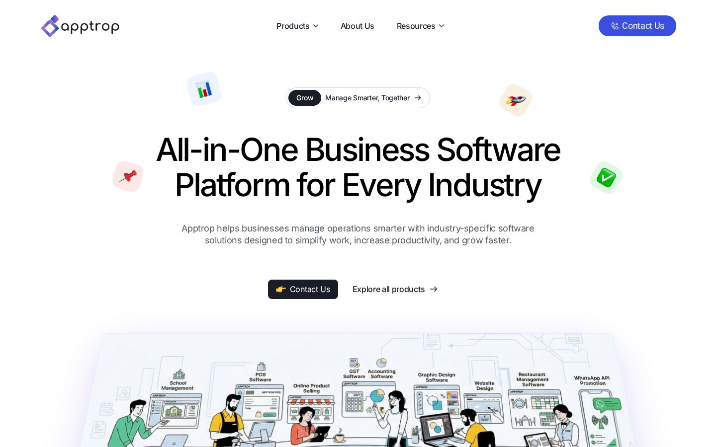 Apptrop Homepage