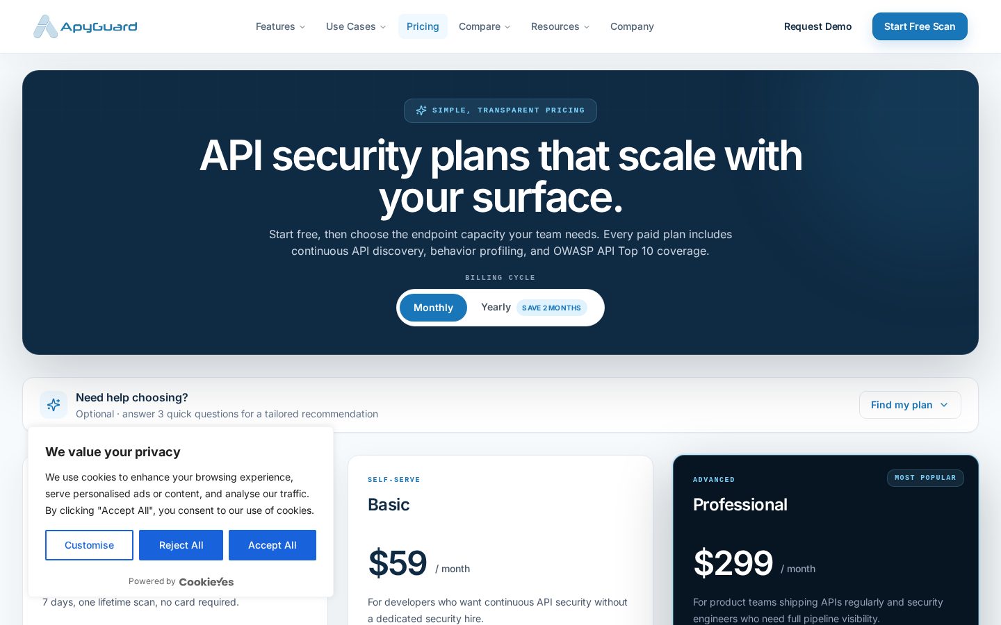 ApyGuard Pricing