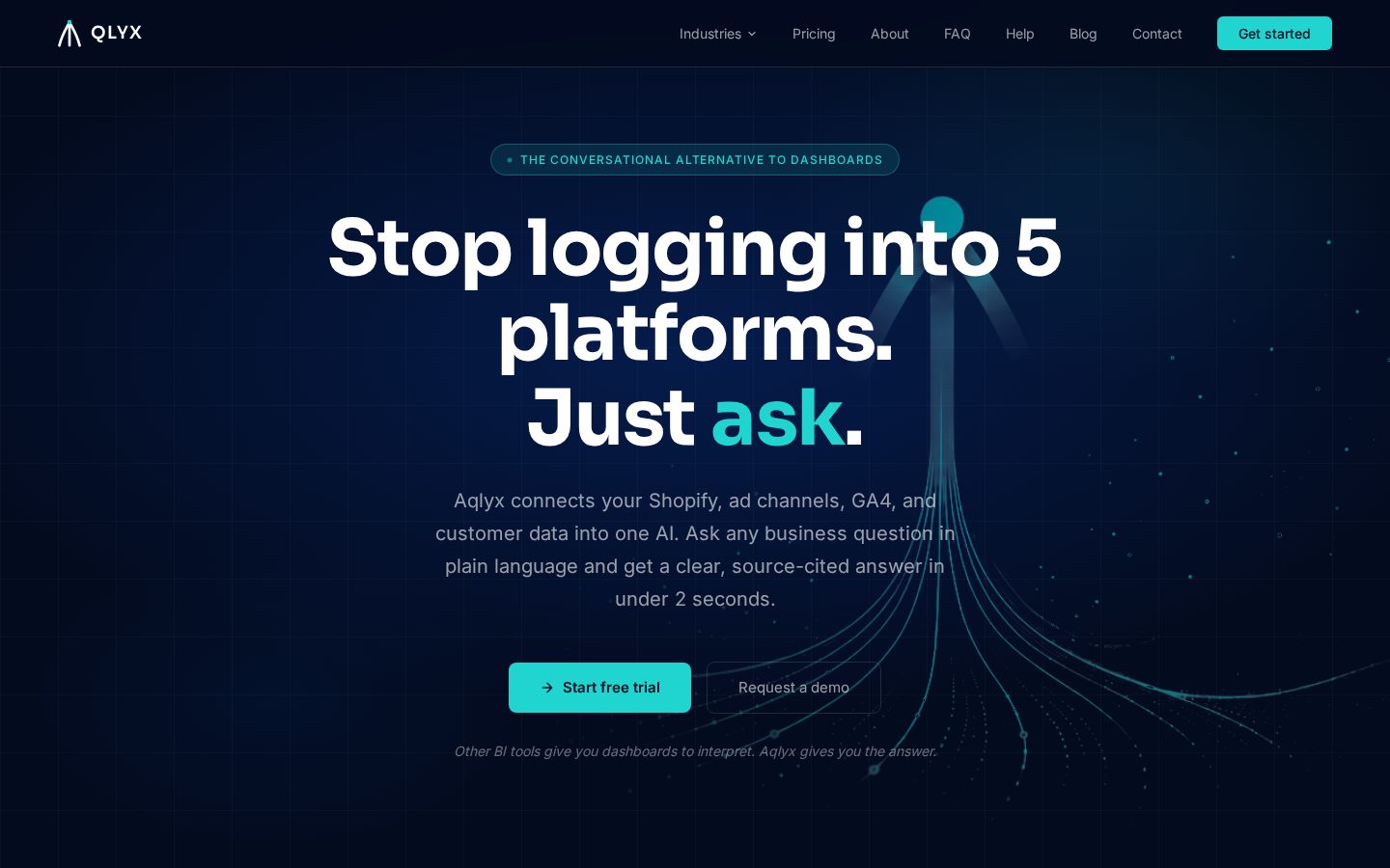 Aqlyx Homepage