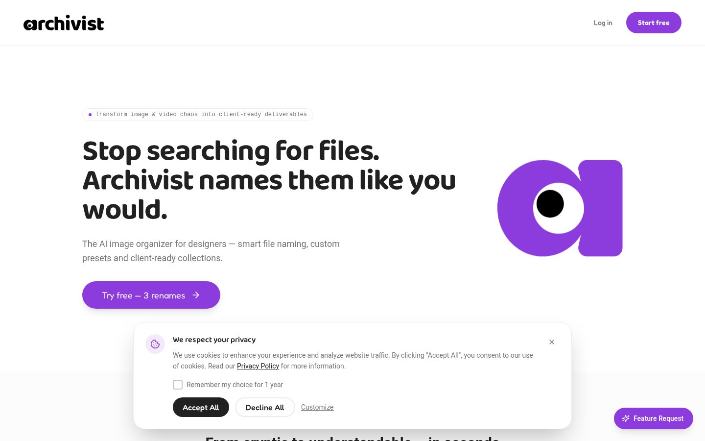 Archivist Homepage