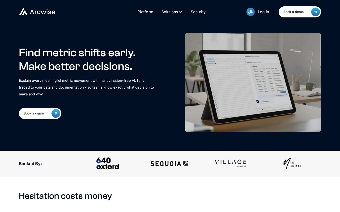 Arcwise Homepage