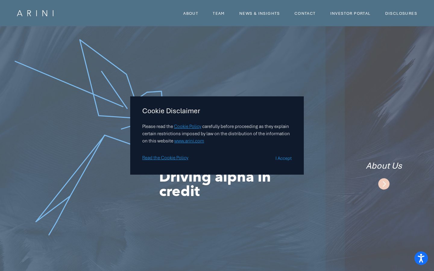 Arini Homepage