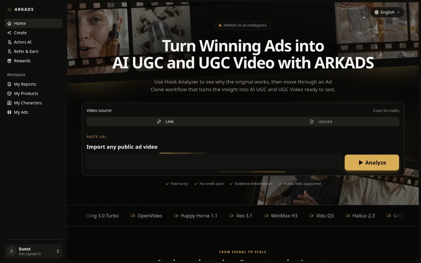 ARKADS Homepage