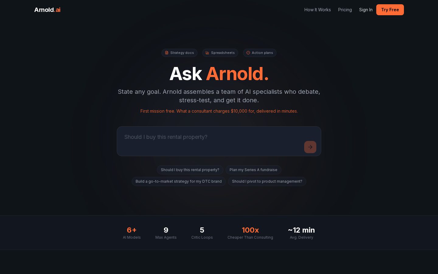 Arnold Homepage