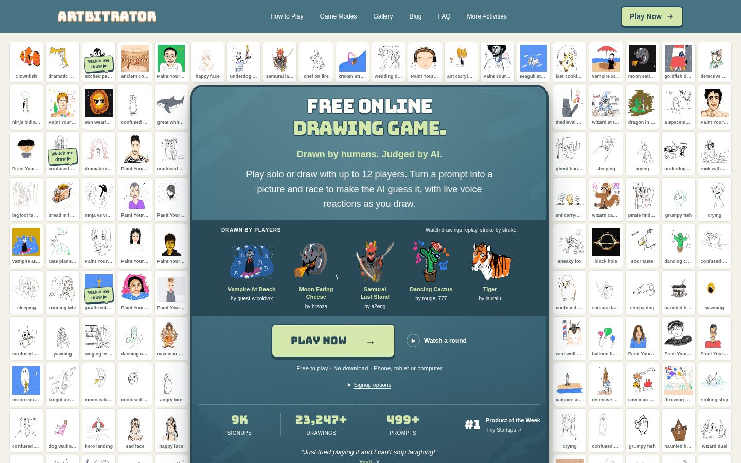 Artbitrator Homepage