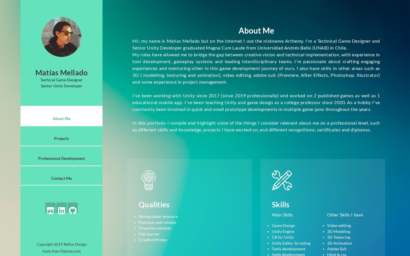 Arthemy Homepage