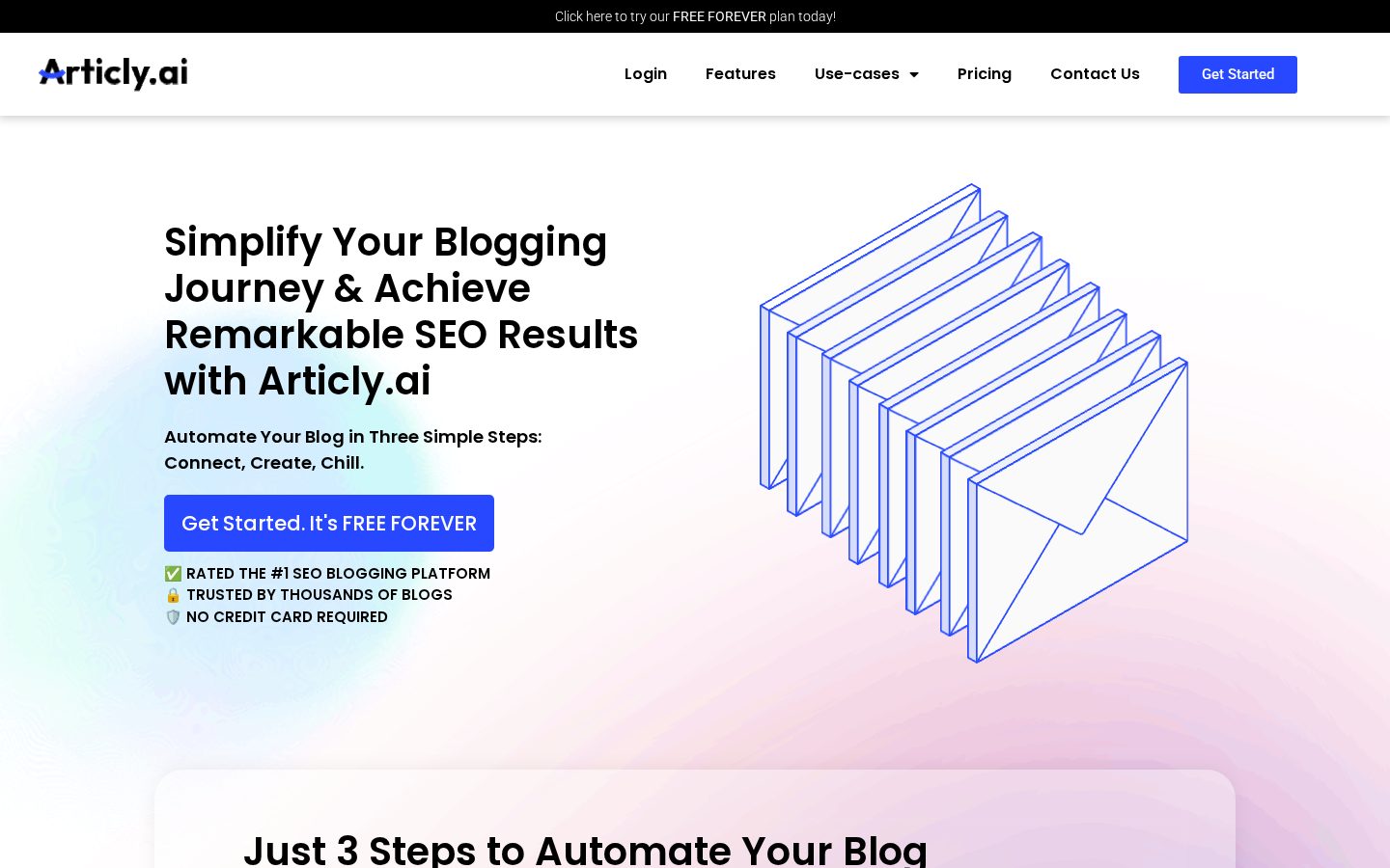 Articly.ai Homepage