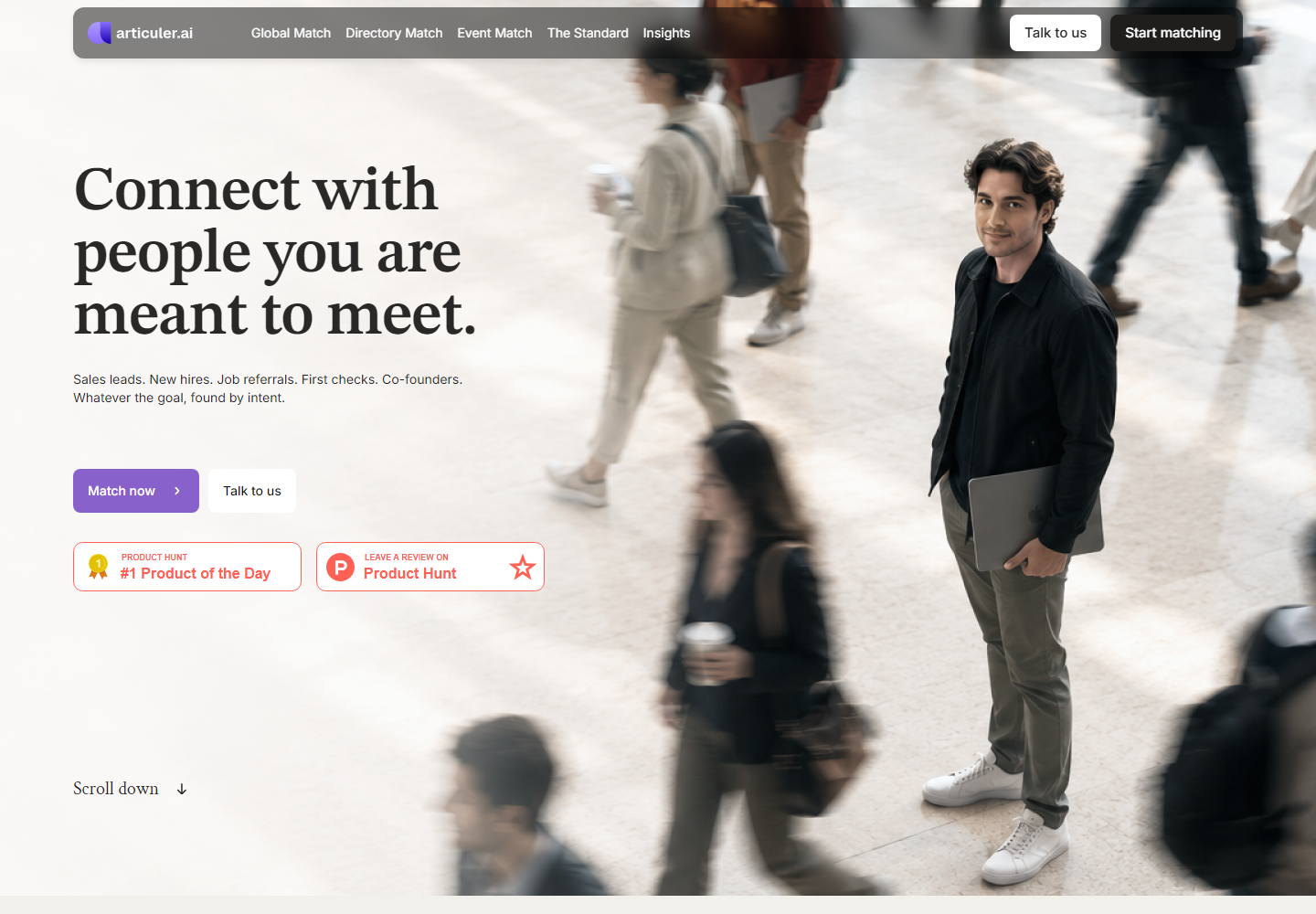 Articuler homepage