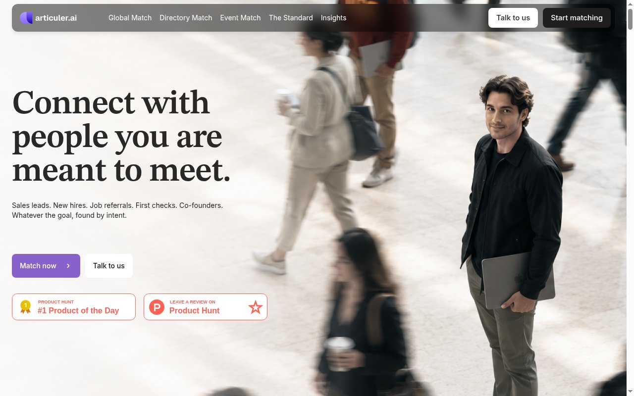 Articuler homepage