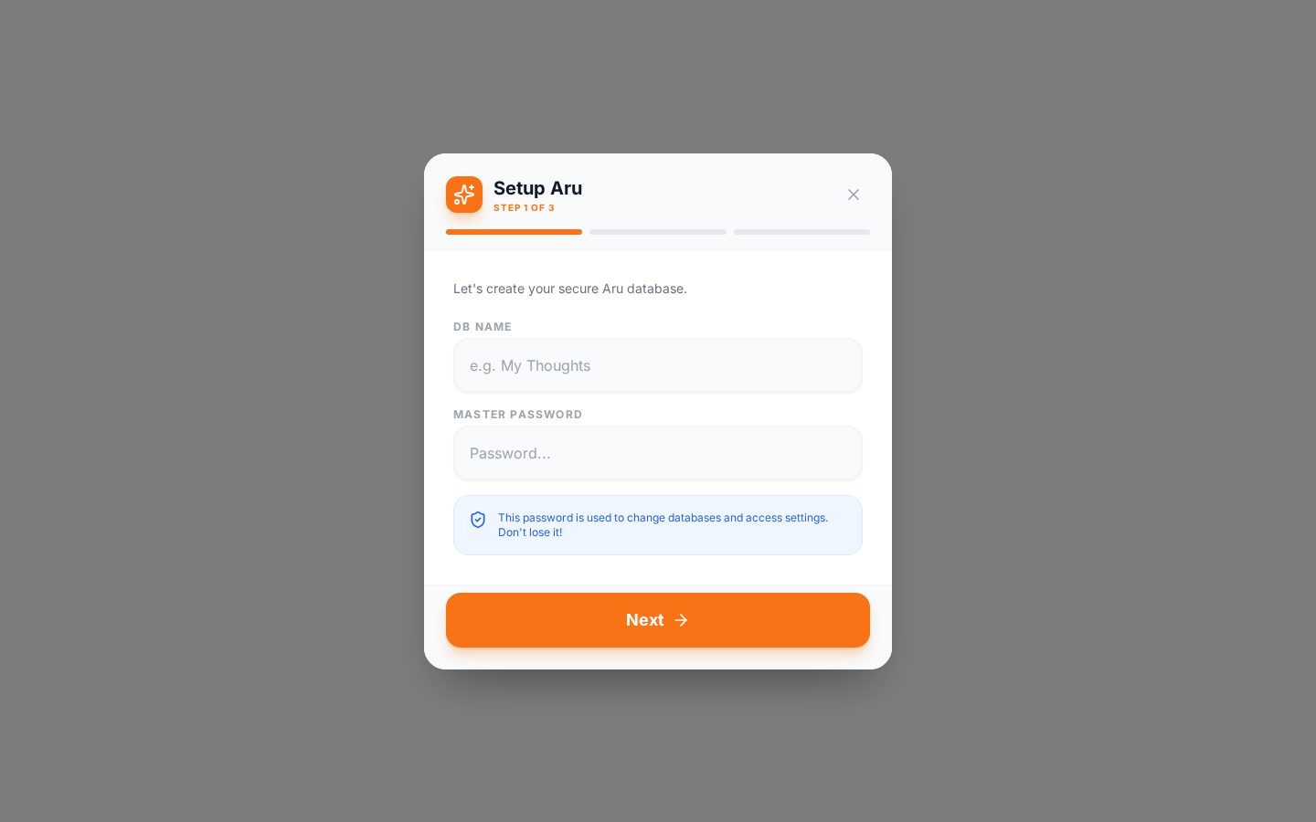 Aru Ai Homepage