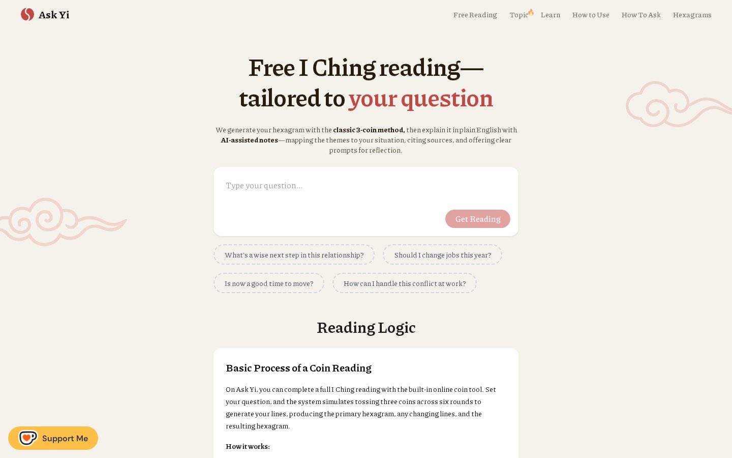 Ask Yi Homepage