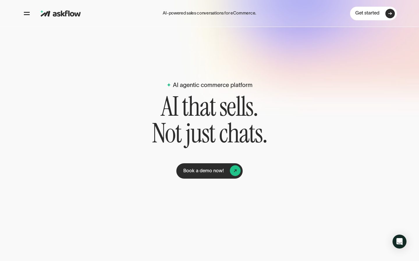 Askflow AI Homepage