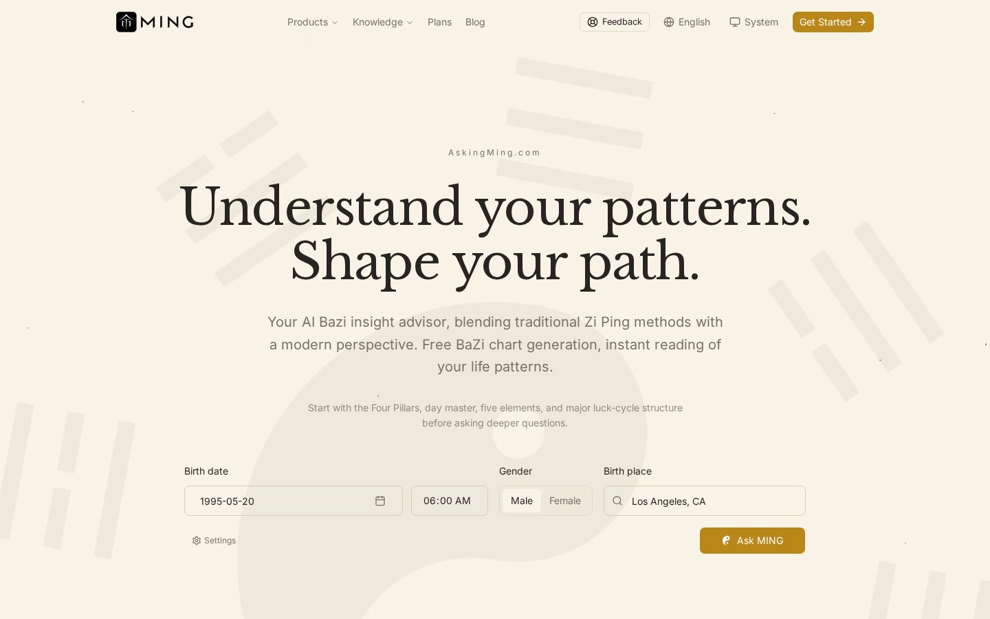 AskingMing Homepage
