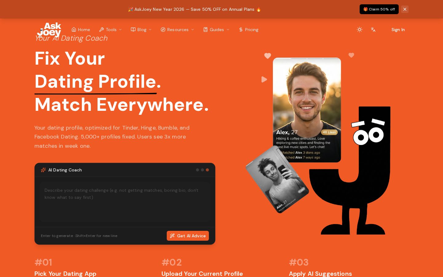 AskJoey Homepage
