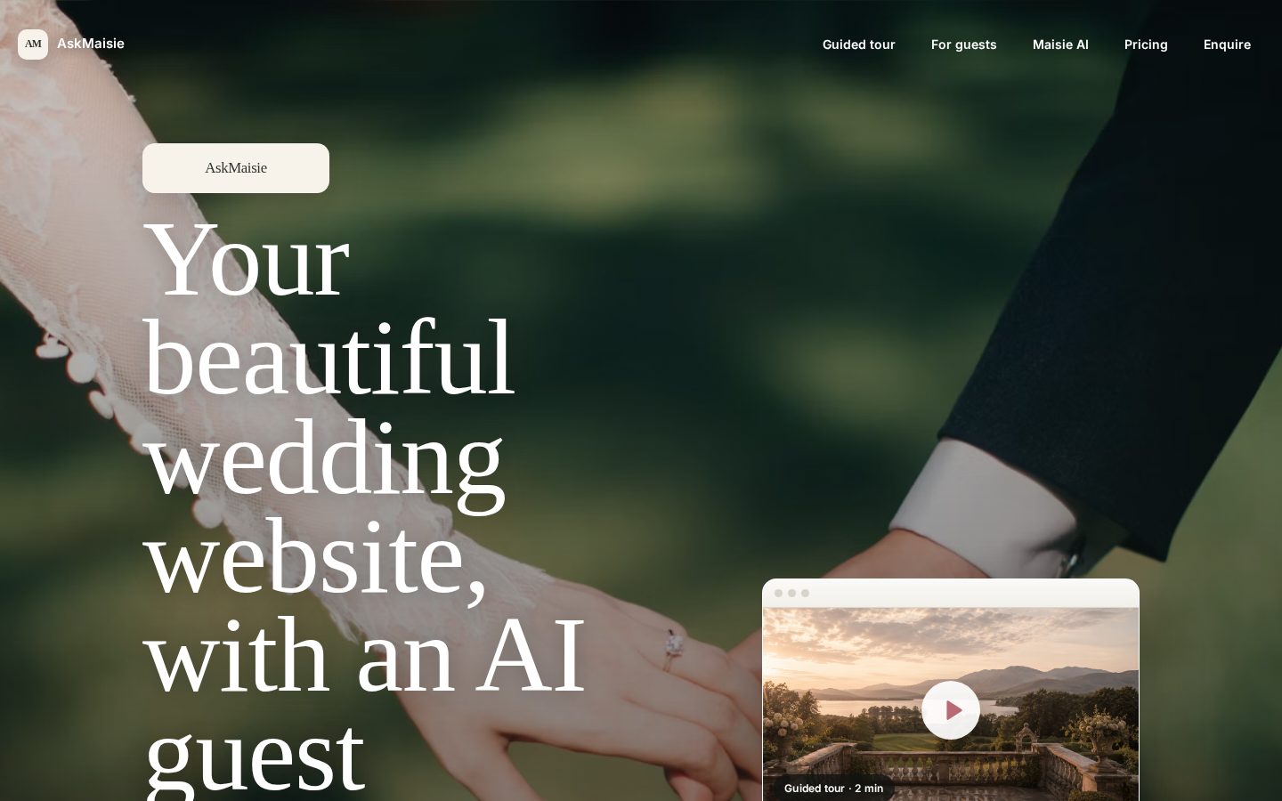 AskMaisie Homepage