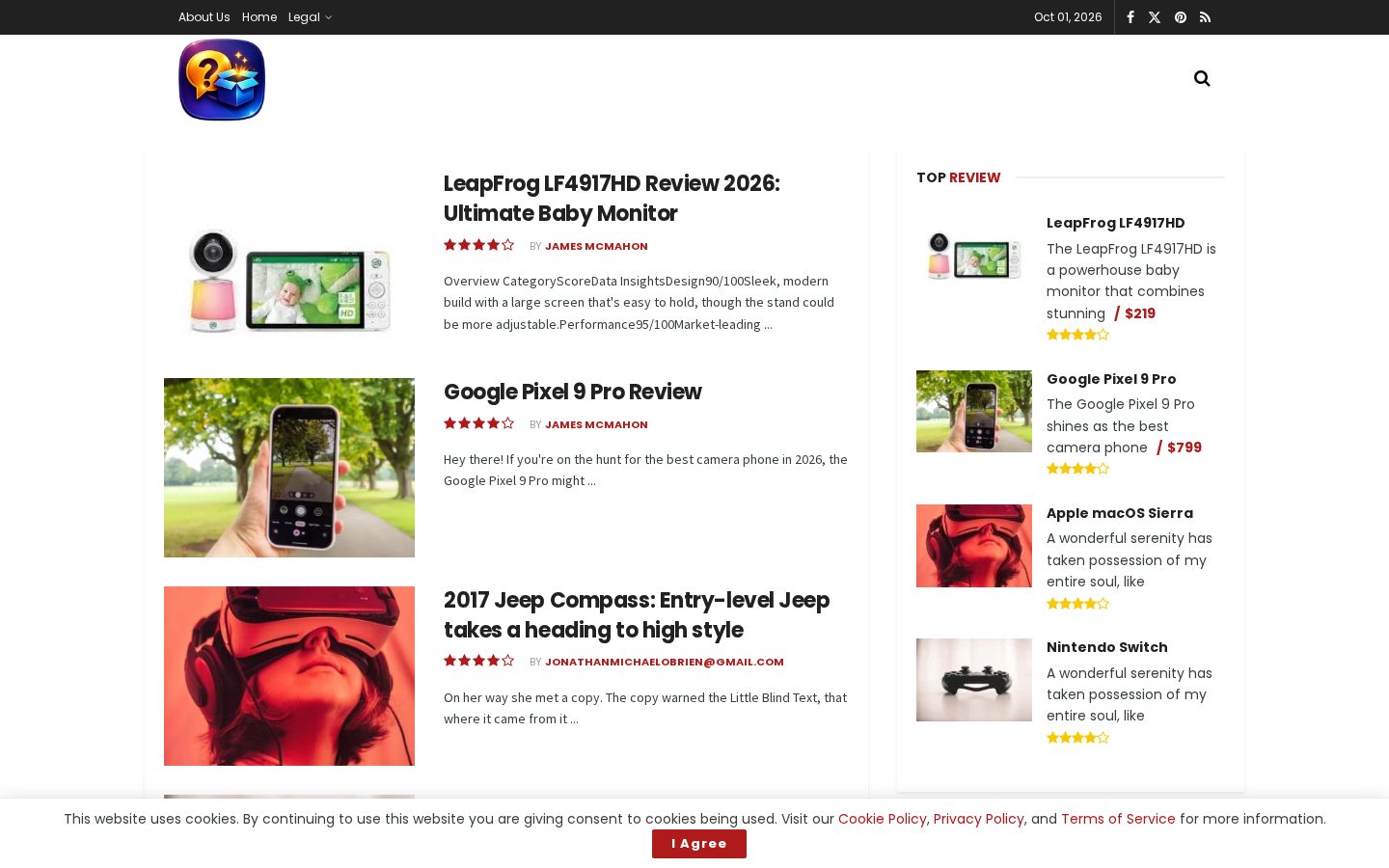 AskTheProduct Homepage