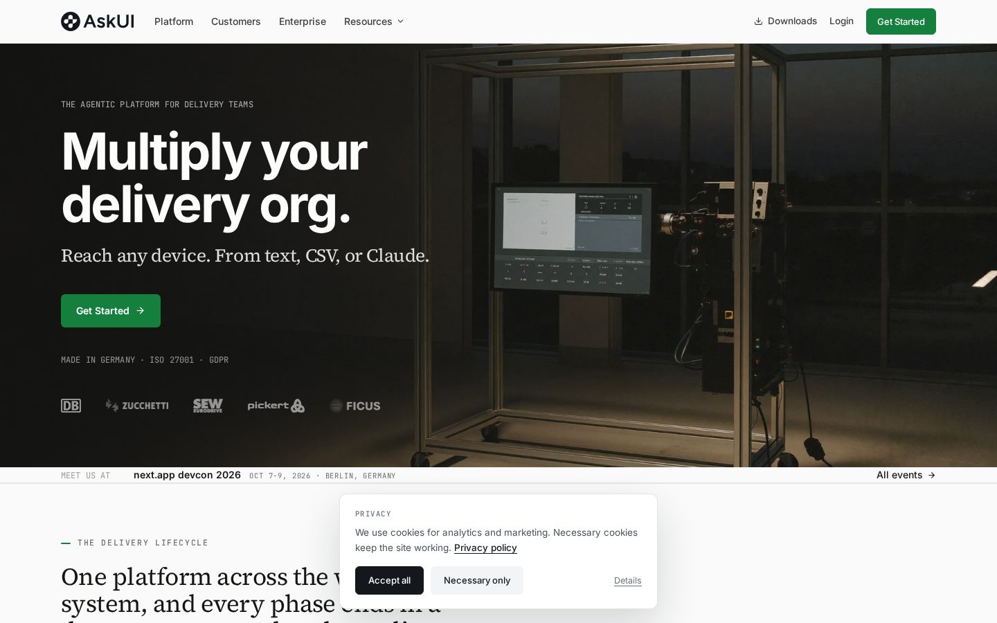 AskUI Homepage