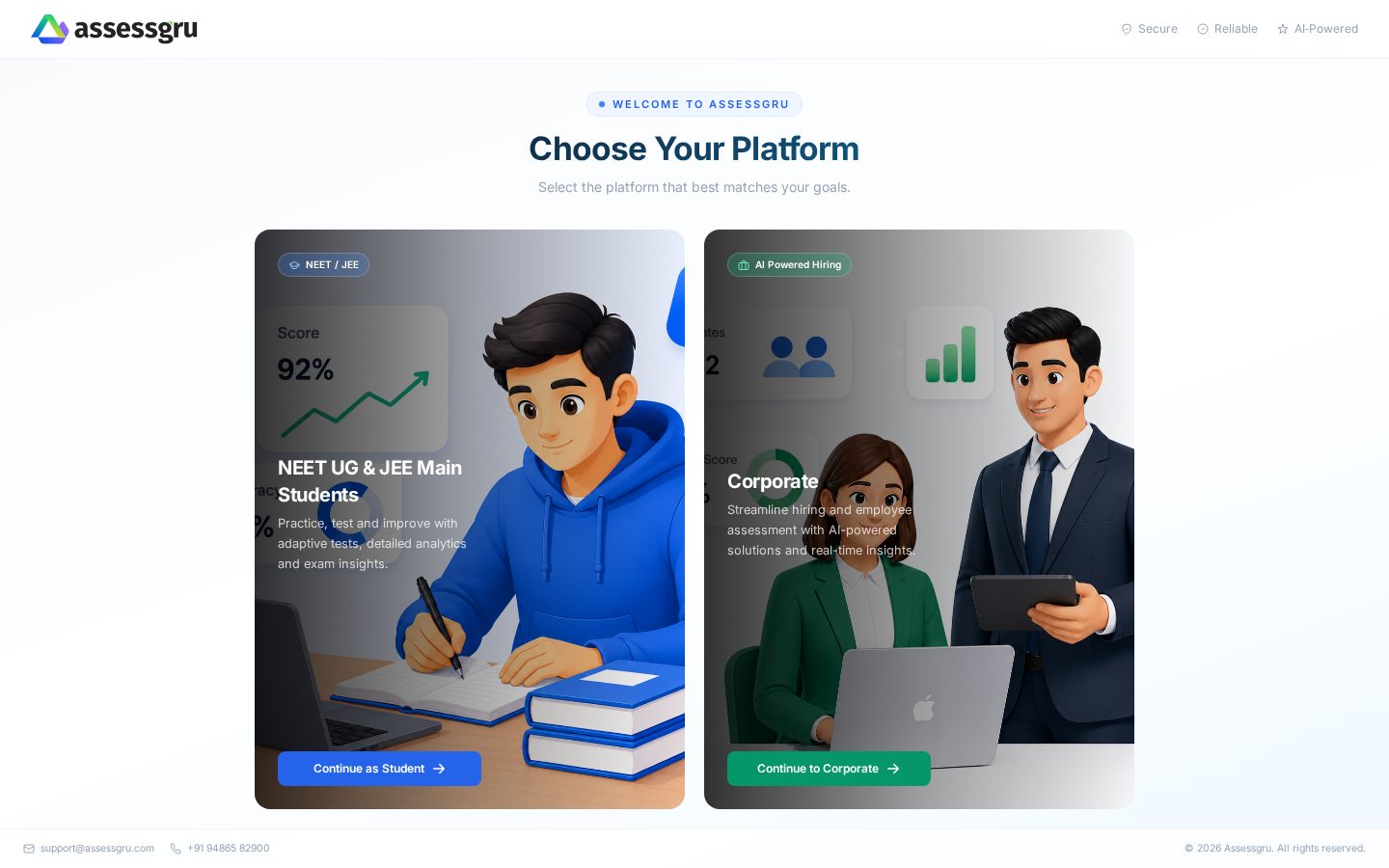 Assessgru Homepage