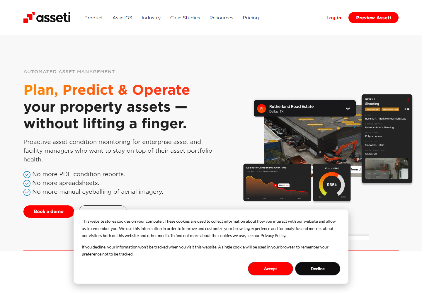 Asseti homepage