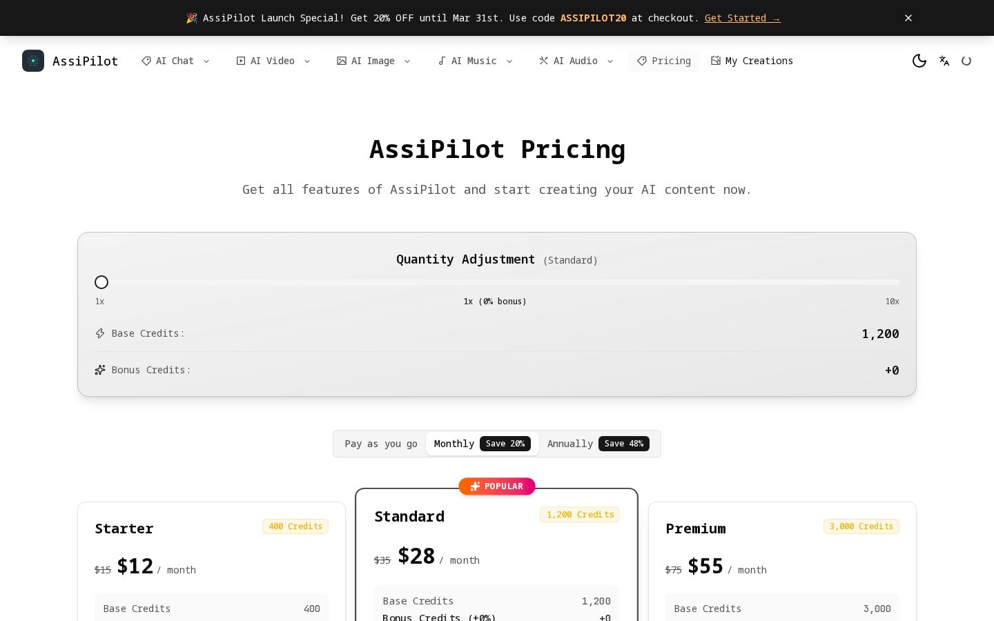 AssiPilot Pricing