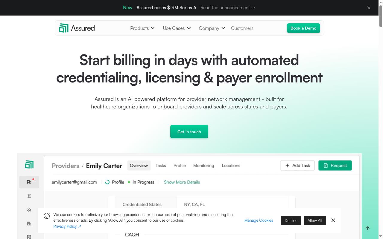 Assured Homepage