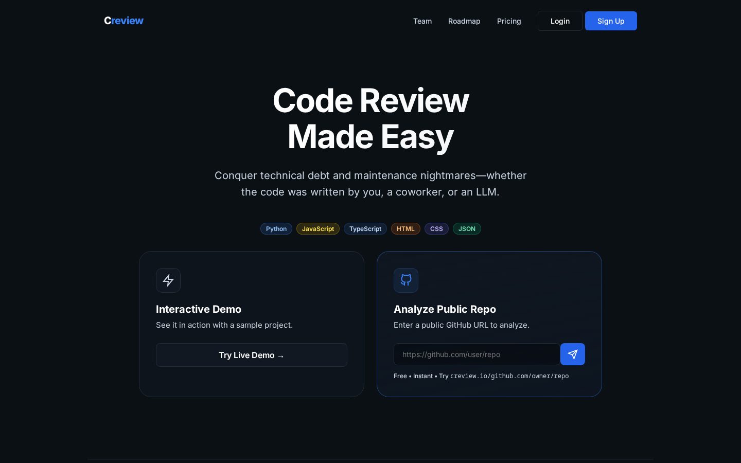 Ast-Visualizer Homepage